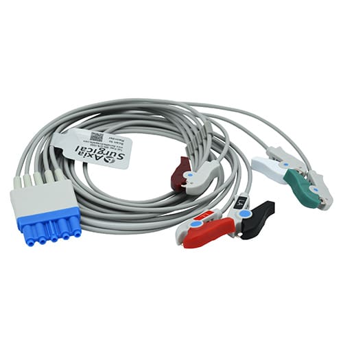 ECG leadwires for Philips, 5 lead, Grabber Soma Medical Parts